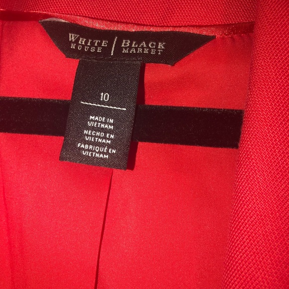 NWOT White House Black Market blazer sz 10 - Picture 3 of 4